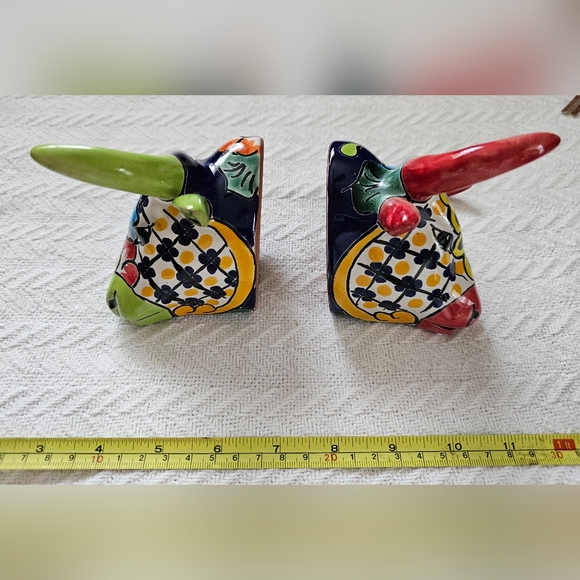 2 Talavera Bull Heads - Picture 4 of 4